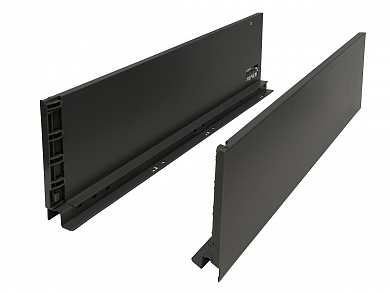 Направляющие с доводчиком для большого ящика POWER BOX 167*47*440 GRPH Графитовый