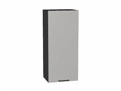 Шкаф верхний с 1-ой дверцей Флэт 920*400*318 Light Grey In 2S / Graphite