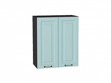 Шкаф верхний с 2-мя дверцами Ницца 716*600*318 Голубой / Graphite