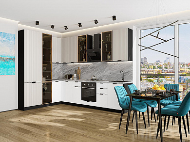 Евро Лайн-07 2340*2000/3000*600 Агат/Белый