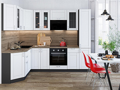 Лофт-04 2140*1700/2600*600 White Silk