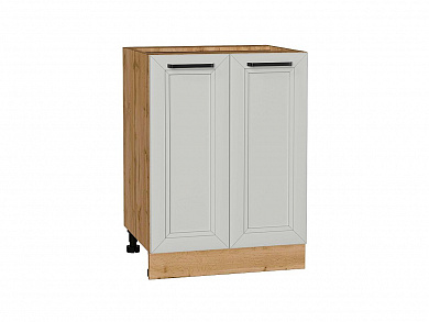 Шкаф нижний с 2-мя дверцами Нео 816*600*480 Grey Silk / Дуб Вотан