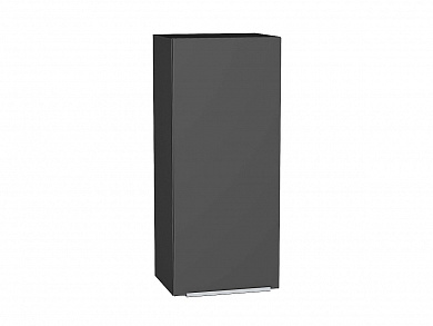 Шкаф верхний с 1-ой дверцей Фьюжн 920*400*320 Stormy Silk / Graphite