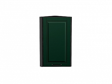 Шкаф верхний торцевой Дублин 716*300*304 Special Green / Graphite