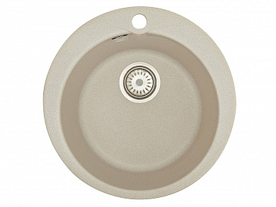 Мойка врезная Vivat 4718 1Ч 185*470*370 Бежевый