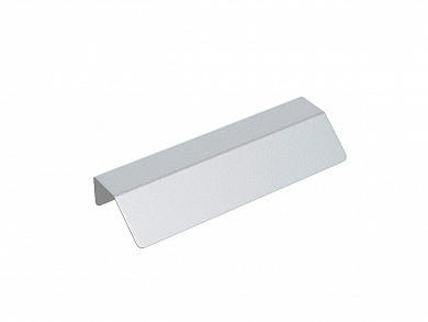 Ручка торцевая мебельная СТ-1 124*40*15 Металлик