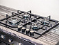 Газовая варочная поверхность GVG 640-1 BL 95*600*510 Черный