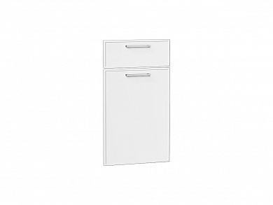 Комплект фасадов Квадро для каркаса Ф-21 Н401/ШП401 708*396*19 Белый