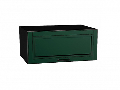 Шкаф верхний горизонтальный глубокий Дублин 358*800*574 Special Green / Graphite