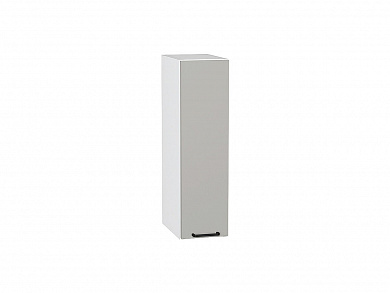 Шкаф верхний бутылочница Флэт 716*200*318 Light Grey In 2S / Белый