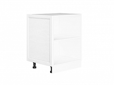 Фасад боковой Сканди для нижнего шкафа 716*573*18 White Silkwood