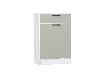 Тумба Стиль ТБ-601 с ящиком 907*600*380 Light Grey In 2S