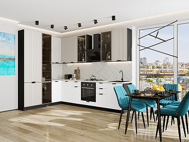 Евро Лайн-07 2340*2000/3000*600 Агат/Белый