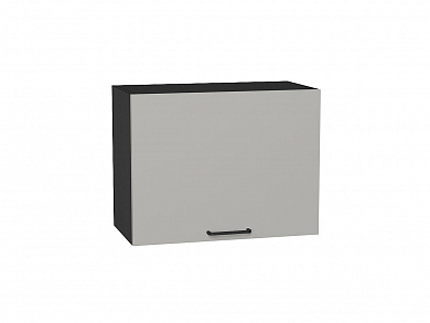 Шкаф верхний горизонтальный Флэт 458*600*318 Light Grey In 2S / Graphite