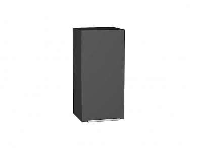 Шкаф верхний с 1-ой дверцей Фьюжн 716*350*320 Stormy Silk / Graphite