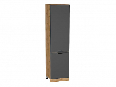 Шкаф пенал с 2-мя дверцами Фрейм 2336*600*580 Stormy Silk / Дуб Вотан