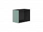 Фасад боковой Флэт для верхнего шкафа 460*315*16 Grey-green In 2S