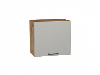 Шкаф верхний горизонтальный Флэт 458*500*318 Light Grey In 2S / Дуб Вотан