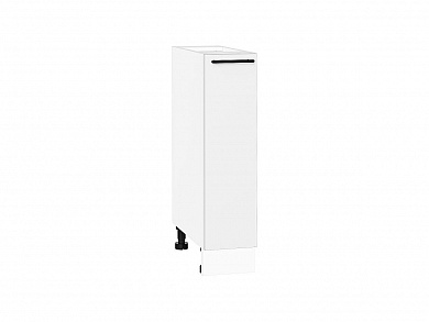 Шкаф нижний с 1-ой дверцей Лайт 816*200*478 Special White / Белый