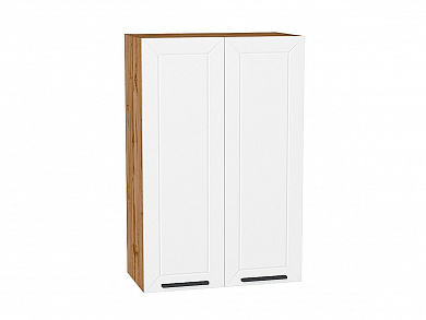 Шкаф верхний с 2-мя дверцами Глетчер 920*600*318 Айленд Силк / Дуб Вотан