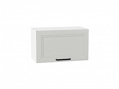 Шкаф верхний горизонтальный Нео 358*600*320 Grey Silk / Белый