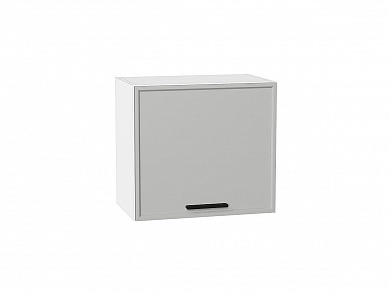 Шкаф верхний горизонтальный Фрейм 458*500*324 Grey Silk / Белый