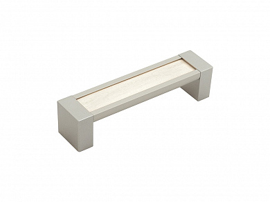 Ручка скоба мебельная С-31 107*25*25 Металлик/Nordic oak