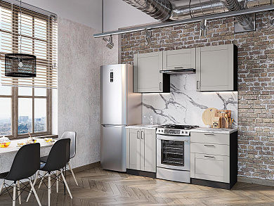 Лофт-05 2140*1800*600 Grey Silk