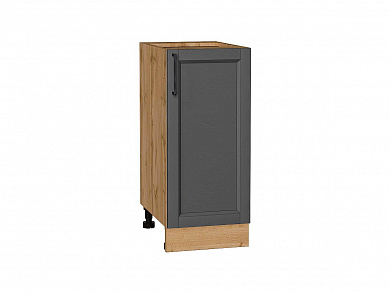 Шкаф нижний с 1-ой дверцей Сканди 816*350*480 Stormy Silkwood / Дуб Вотан
