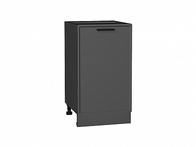 Шкаф нижний с 1-ой дверцей Фрейм 816*450*484 Stormy Silk / Graphite