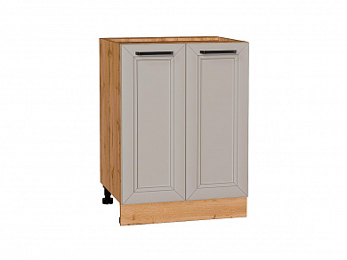 Шкаф нижний с 2-мя дверцами Нео 816*600*480 Clay Silk / Дуб Вотан