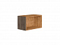 Фасад боковой Флэт для верхнего шкафа 358*315*16 Brown Casella Oak 2S