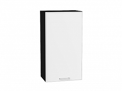 Шкаф верхний с 1-ой дверцей Квадро 920*500*321 Белый / Graphite