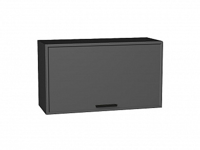 Шкаф верхний горизонтальный Фрейм 458*800*324 Stormy Silk / Graphite