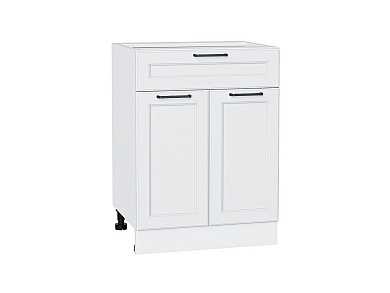 Шкаф нижний с 2-мя дверцами и ящиком Барселона 816*600*484 Белый / Белый