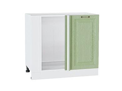 Шкаф нижний угловой Ницца 816*890*478 Дуб оливковый / Белый