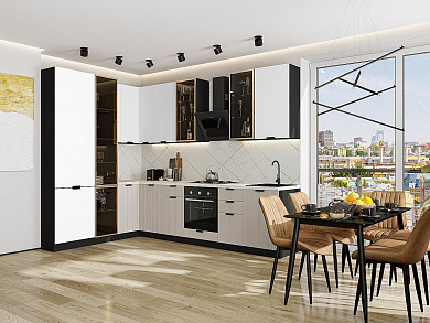 Евро Лайн-07 2340*2000/3000*600 Белый/Агат