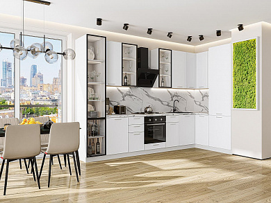 Квадро-04 2340*3400/1600*600 Белый