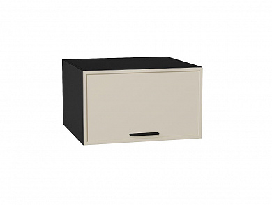 Шкаф верхний горизонтальный глубокий Фрейм 358*600*580 Cream Silk / Graphite