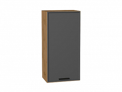 Шкаф верхний с 1-ой дверцей Фрейм 920*450*324 Stormy Silk / Дуб Вотан