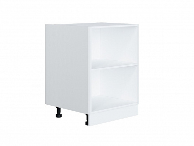 Фасад боковой Евро для нижнего шкафа 716*573*16 Белый