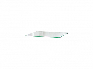 Полка из закаленного стекла для шкафа-пенала 5*568*530 Прозрачный