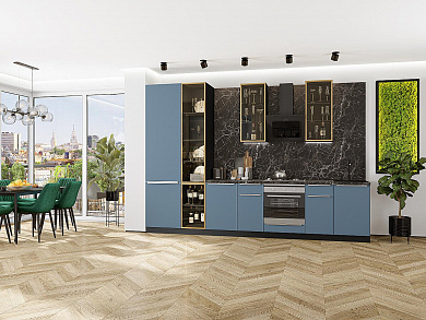 Фьюжн-08 2340*3400*600 Silky Blue