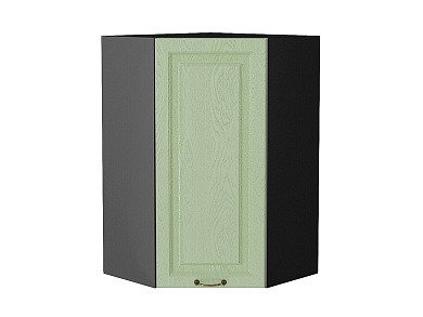 Шкаф верхний угловой Ницца 920*600*600 Дуб оливковый / Graphite