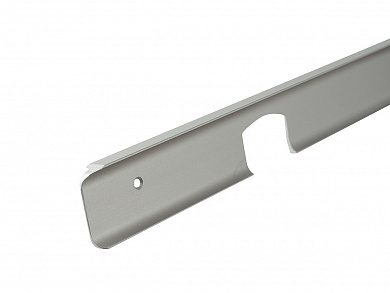 Планка для столешницы угловая (R9) 38*600*11 МатХром