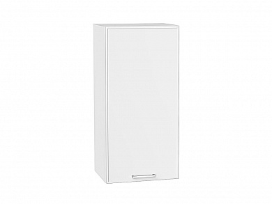 Шкаф верхний с 1-ой дверцей Квадро 920*450*321 Белый / Белый