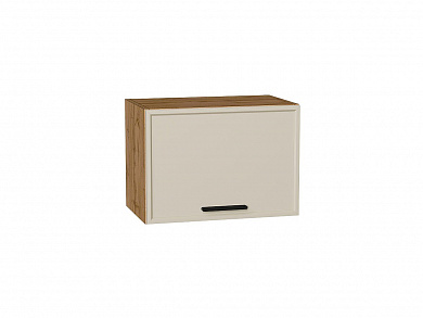 Шкаф верхний горизонтальный Фрейм 358*500*324 Cream Silk / Дуб Вотан
