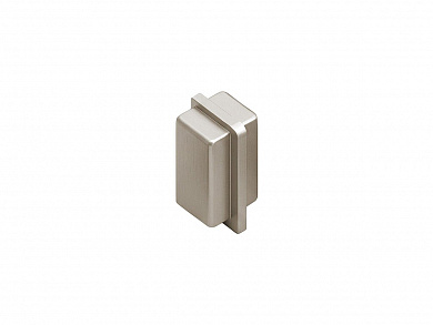 Соединительный элемент для плинтуса Модерн 15*15*20 Матовый никель