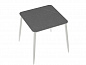 Стол Uni-Form-S.2B 800*800*750 SGrey/Grey Matt Cliff