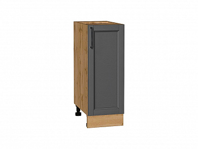 Шкаф нижний с 1-ой дверцей Сканди 816*300*480 Stormy Silkwood / Дуб Вотан